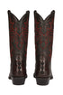 Caiman Tail Boots J-toe Black Cherry
