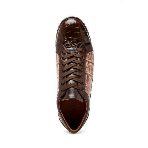 Marco Di Milano Cairo Brown / Orix Alligator Sneakers