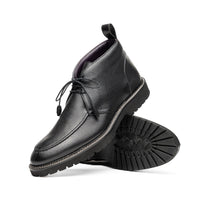 Zelli Campo High Deerskin Chukka Boot Black (48-595-BLK)