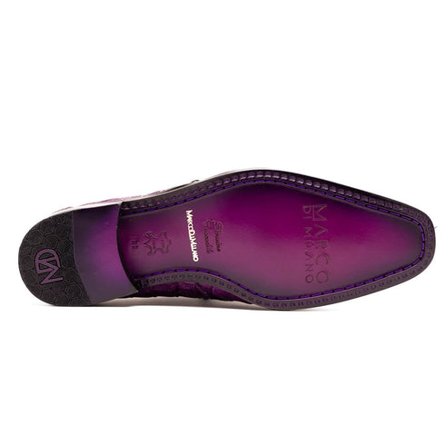 Marco Di Milano Cancun New Purple Caiman Crocodile Derby