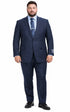 Carlo Lusso French Blue Two-button Suit