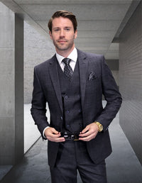 Statement Suits - Wool Suits - Modern Fit Perfect for Business in 10 colors