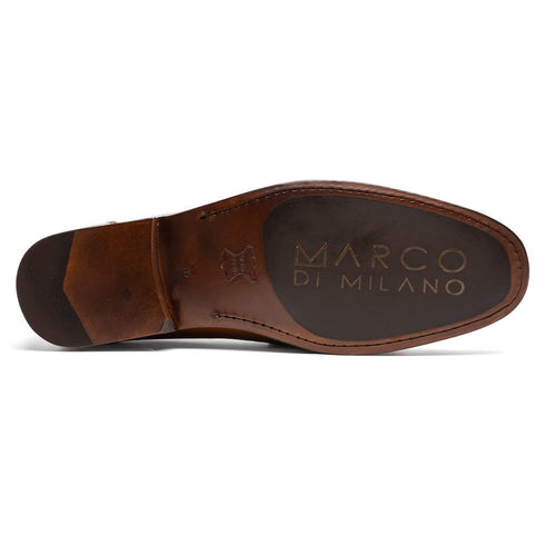 Marco Di Milano Cassarano Honey Men's Calfskin Leather Loafers