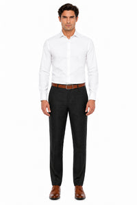 Casual Linen Suit Pants for Men – Breathable Beach Wedding Summer Trousers