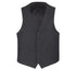 Charcoal Slim Fit Vest Single Breasted 5 Button Design
