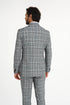 Classic Fit in Black and White Plaid Color by Rossiman