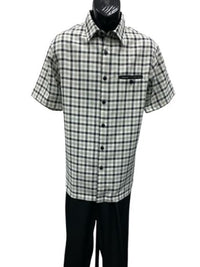 Mens 2 Piece Walking Suit - Plaid