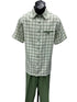 Mens 2 Piece Walking Suit - Plaid