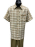 Mens 2 Piece Walking Suit - Plaid