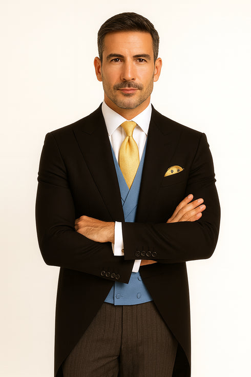 Cutaway Coat - Cutaway Jacket - Black Cutaway Blazer