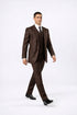 Classic Boy Suit 5 Piece Set Brown