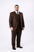 Classic Boy Suit 5 Piece Set Brown