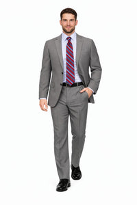 Modern Fit Tiglio Wool Double-Breasted Suit – Premium Tailored Formal Suit
