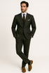 Mens 2 button Gangster Pinstripe Suit