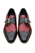 Burnished Wingtip Monk Strap KS099-710