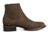 Los Altos Men's Toe Charro Short Boots Oval Nobuck Dark Tabacco - Nobuck Dark Tabacco