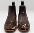 Cowhide Short Cowboy Boots