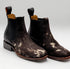 Cowhide Short Cowboy Boots