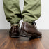 Marco_Di_Milano: Crater Brown Luxury Leather Shoes