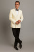 Ivory Double Breasted Tuxedo Dinner Jacket - Cream Dinner Jacket - Off White Tuxedos