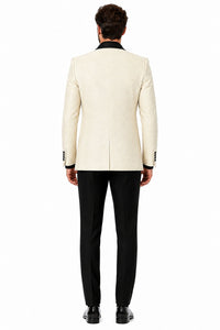 Ivory Tuxedo - Cream Wedding Suit - Off White Groom Suit