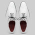 Marco Di Milano Criss White Ostrich Quill Dress Shoe Oxfords