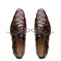 Marco Di Milano Olivieri Brown Leather Dress Shoe