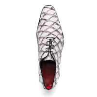 Marco_Di_Milano Olivieri Newspaper Luxury Leather Loafers