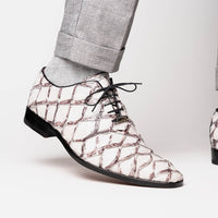 Marco_Di_Milano Olivieri Newspaper Luxury Leather Loafers