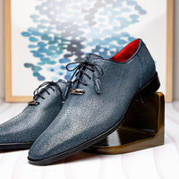 Marco Di Milano Pannuci Navy Leather Luxury Loafer