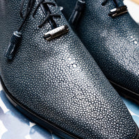 Marco Di Milano Pannuci Navy Leather Luxury Loafer