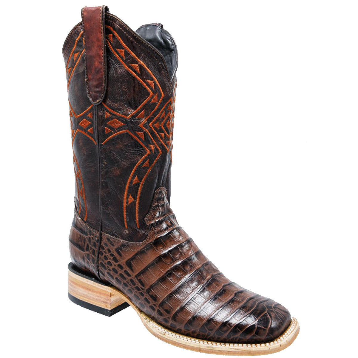 Crocodile Cartoon Pattern Print Men Women Leather Boots main image 0
