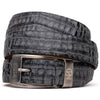 Marco Di Milano Riccardo Belt Gray Leather Loafer