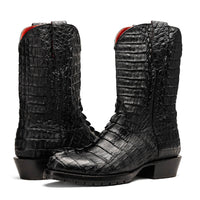 Marco_Di_Milano Marlboro Black Leather Oxfords