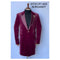 Cutaway Coat - Cutaway Jacket - Burgundy Cutaway Blazer