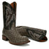 Dan Post Men’s Alamosa Grey/Black Full Quill Ostrich Boots