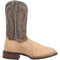 Dan Post Men's Barrett Genuine Lizard Square Toe Boots - Sand