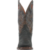 Dan Post Men's Deuce Genuine Leather Square Toe Boots - Black