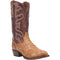Dan Post Men's Primetime Genuine Caiman Belly Round Toe Boots - Tan