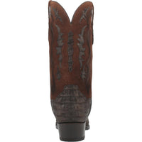 Dan Post Men's Kingsly Genuine Caiman Belly Square Toe Boots - Bay Apache