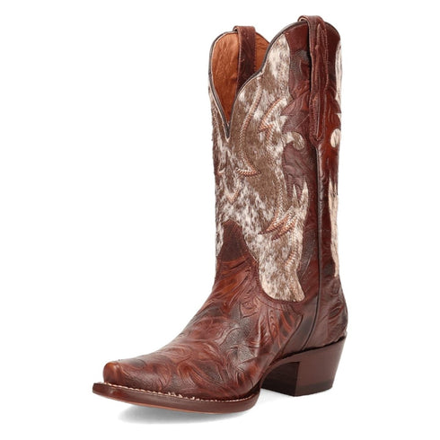 Dan Post Women's Andrinna Snip Toe Leather Boots - Brown DP7020