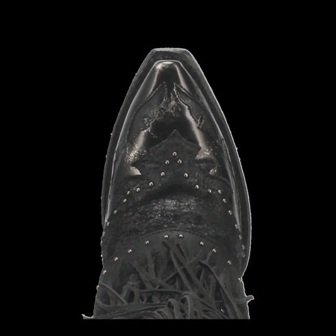 Dan Post Women's Bed of Roses Snip Toe Leather Boots - Black