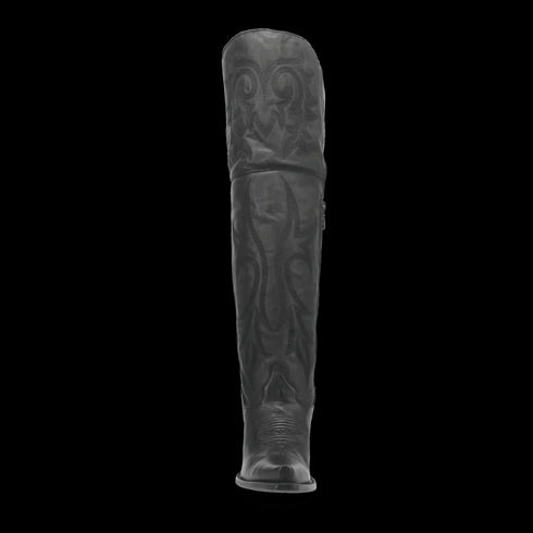 Dan Post Women's Jilted Snip Toe Leather Tall Boots - Black