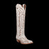 Dan Post Women's Josie Snip Toe Leather Tall Boots - White