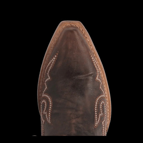 Dan Post Women's Kommotion Snip Toe Leather Tall Boots - Chocolate