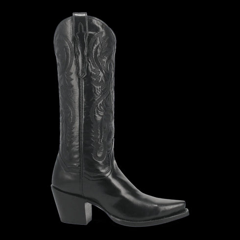 Dan Post Women's Maria Snip Toe Leather Boots - Black