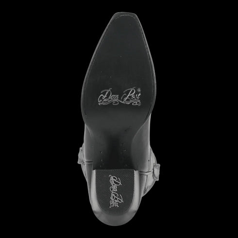 Dan Post Women's Maria Snip Toe Leather Boots - Black