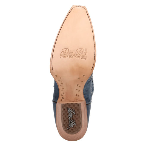 Dan Post Women's Mesa Snip Toe Leather Boots - Blue DP7019