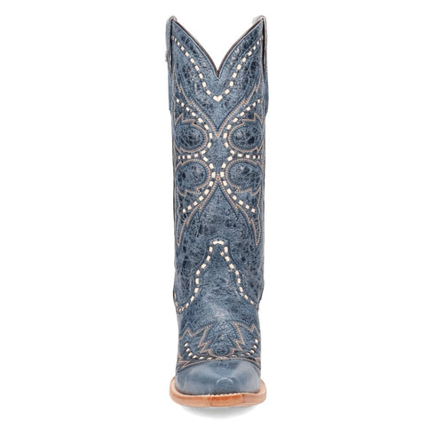 Dan Post Women's Mesa Snip Toe Leather Boots - Blue DP7019