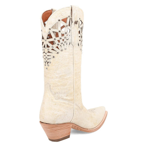 Dan Post Women's Miley Snip Toe Leather Boots - Bone DP7018